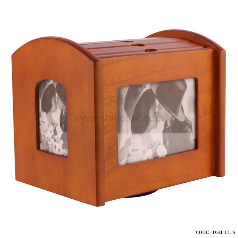 آلبوم عکس چوبی گردان پنج تایی