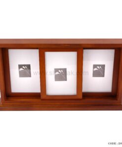 قاب عکس چوبی سه تایی متحرک دوطرفه