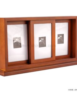 قاب عکس چوبی سه تایی متحرک دوطرفه