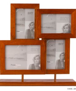 قاب عکس رومیزی چوبی 4 تایی