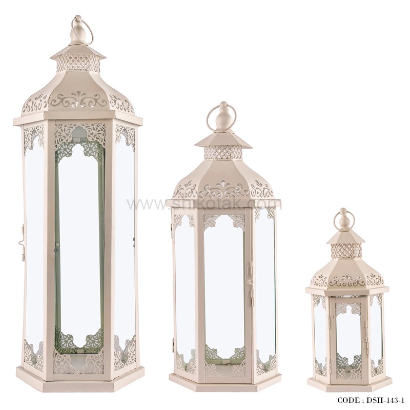 فانوس تزئینی سه تایی سری 1-143