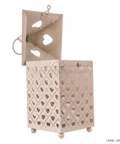 فانوس دکوری فلزی طرح Lovely Home