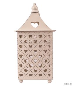 فانوس دکوری فلزی طرح Lovely Home