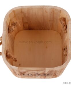 باکس چوبی نظم دهنده سه سایز گردویی طرح Home