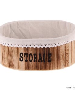 باکس چوبی نظم دهنده کمد بیضی ست سه عددی