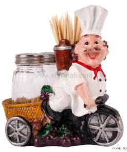 جاخلالی و نمکپاش طرح سرآشپز