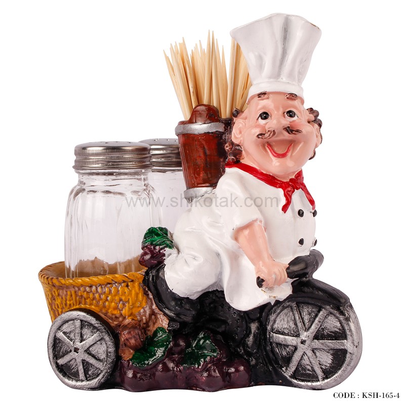 جاخلالی و نمکپاش طرح سرآشپز