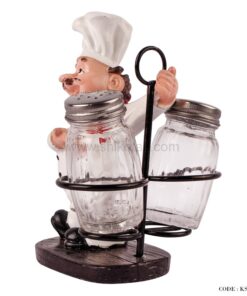 جا نمکپاش رومیزی طرح سرآشپز