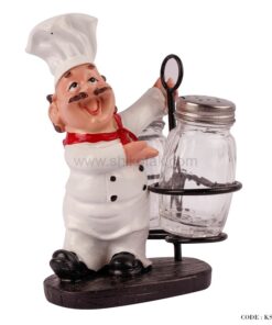 جا نمکپاش رومیزی طرح سرآشپز