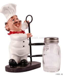 جا نمکپاش رومیزی طرح سرآشپز