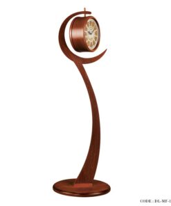 ساعت ایستاده قهوه ای طرح دوطرفه