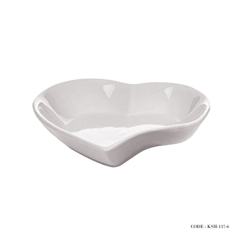 سوپ خوری سرامیکی طرح قلب