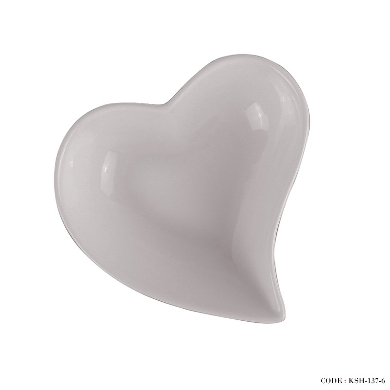 سوپ خوری سرامیکی طرح قلب