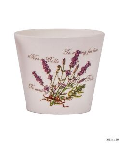 گلدان گل سفالی کوچک سری f