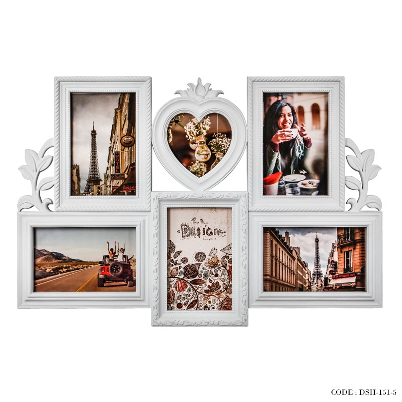 قاب عکس پلاستیکی 6تایی Family