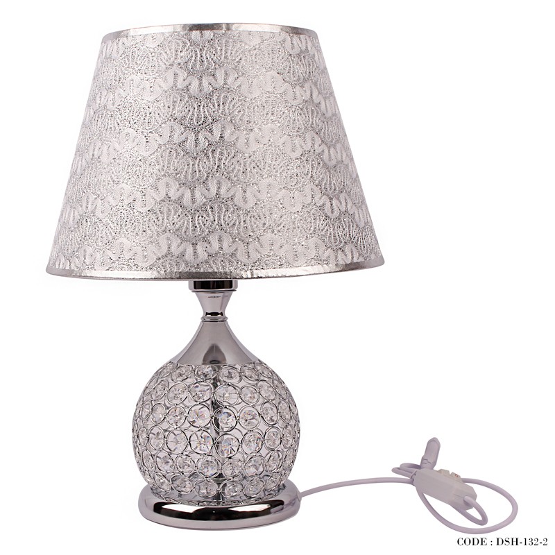 آباژور کریستالی نقره ای سری 2-132