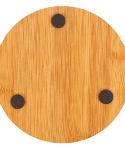 زیر قابلمه ای چوبی گرد