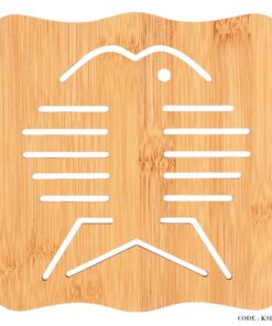 زیر قابلمه ای چوبی بامبو