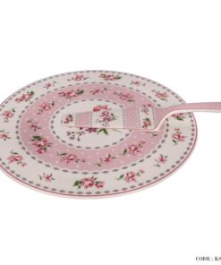 کیک خوری چینی آنجلا صورتی