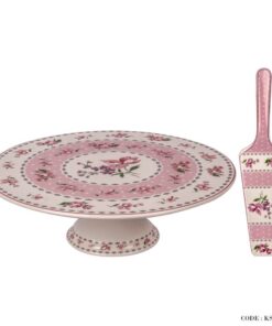 کیک خوری چینی آنجلا صورتی