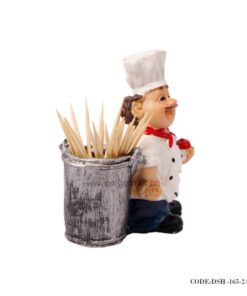 جاخلال دندان طرح آشپز سطل دار