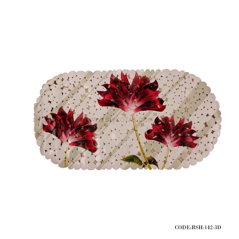 پادری پلاستیکی سرویس بهداشتی طرح میخک