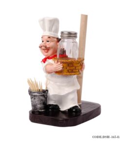 ست کامل مجسمه آشپزخانه طرح سرآشپز