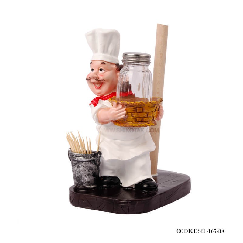 ست کامل مجسمه آشپزخانه طرح سرآشپز