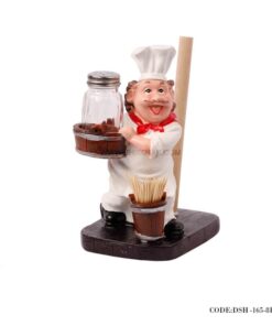 ست جادستمالی و جاخلالی آشپز سبد دار