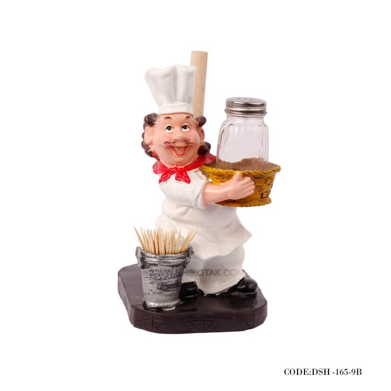 نمک پاش و جادستمالی آشپز سطل دار