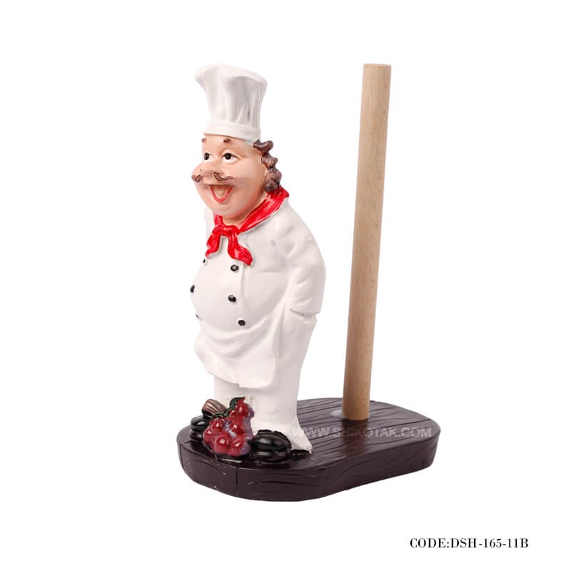 جا دستمال آشپزخانه طرح سرآشپز