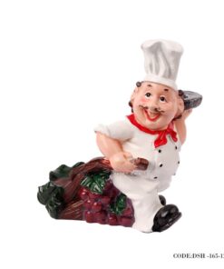 مجسمه جا بطری طرح سرآشپز