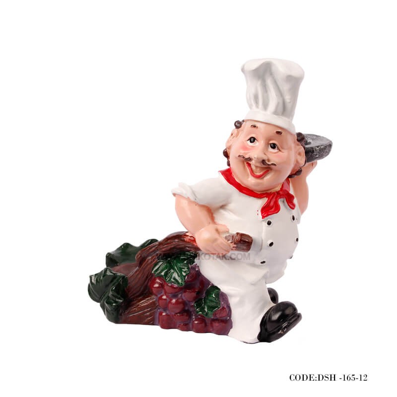 مجسمه جا بطری طرح سرآشپز