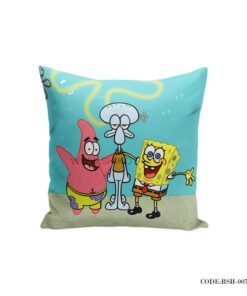 روکش کوسن کودک طرح باب اسفنجی