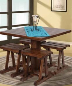 نیمکت چوبی یک نفره