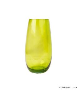 گلدان شیشه ای رومیزی طرح پافیلی