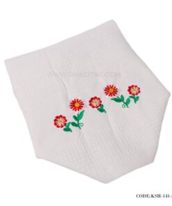 دستمال نظافت 'گلدوزی شده طرح 'گل نقاشی