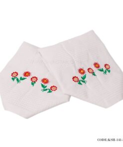 دستمال نظافت 'گلدوزی شده طرح 'گل نقاشی