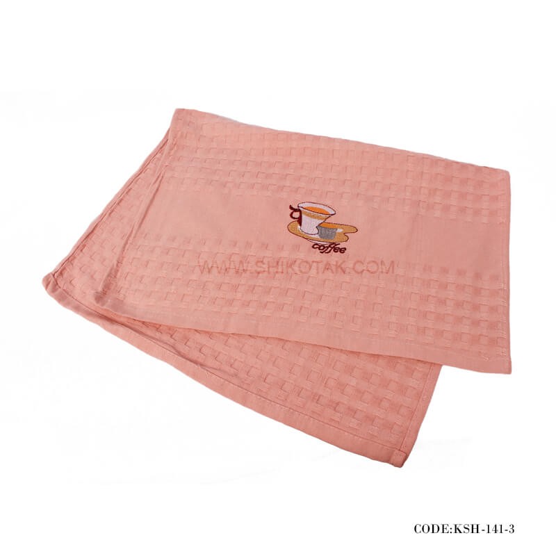 ست دستمال آشپزخانه عروس گلدوزی شده