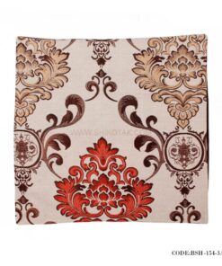 کوسن پر شده و روکوسنی طرح شانل قهوه ای