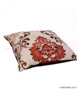 کوسن پر شده و روکوسنی طرح شانل قهوه ای