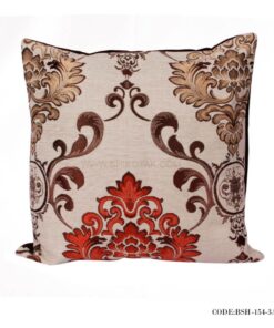 کوسن پر شده و روکوسنی طرح شانل قهوه ای