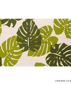 روکوسن رنگی با بالشتک طرح برگ انجیری