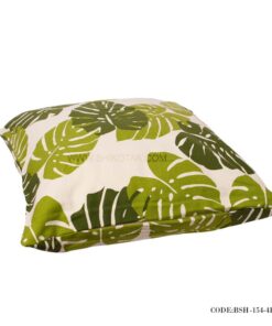 روکوسن رنگی با بالشتک طرح برگ انجیری