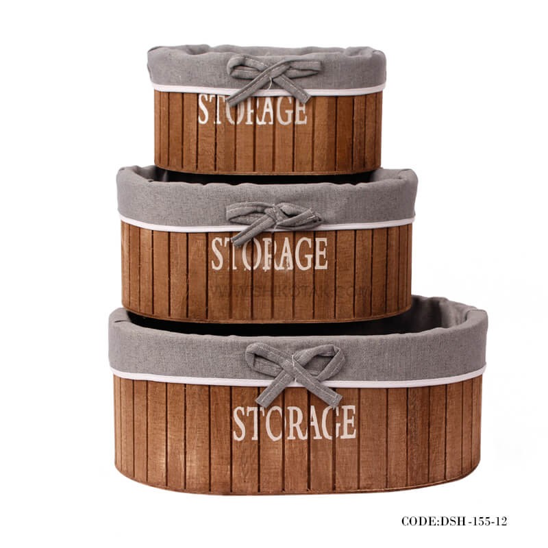 باکس کمجا داخل کمد چوبی سه سایز