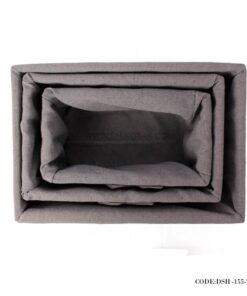 جعبه سفید چوبی نظم دهنده کمد و کشو سه سایز