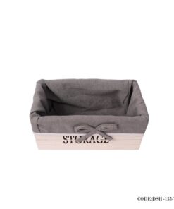 جعبه سفید چوبی نظم دهنده کمد و کشو سه سایز