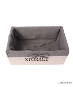 جعبه سفید چوبی نظم دهنده کمد و کشو سه سایز