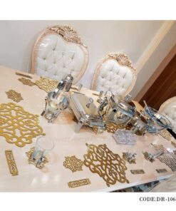 زیر بشقابی طرح ستاره رومادون دو تایی سری 106