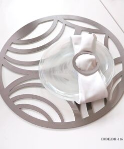 زیر بشقابی گرد رومادون مجموعه دو عددی سری 116